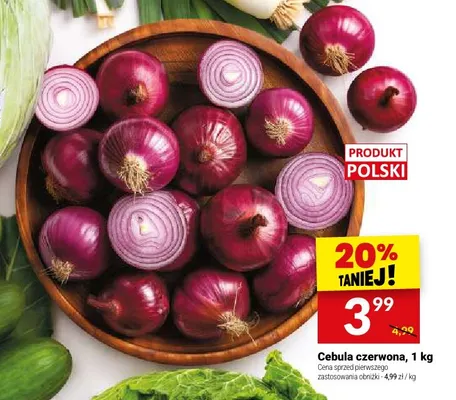 Cebula czerwona promocja w Twój Market