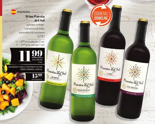 Wino czerwone Tinto promocja w POLOmarket