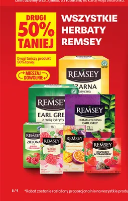 Herbata owocowa Remsey Mango i Marakui promocja w Biedronka