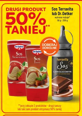 Sos truskawkowy Dr. Oetker promocja w POLOmarket