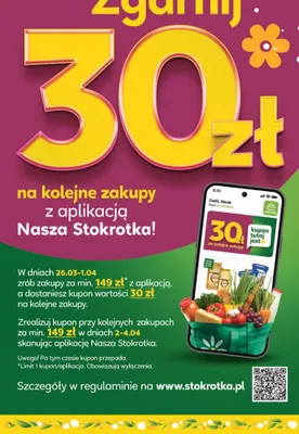 Gazetka Supermarket, strona 52 promocja w Stokrotka