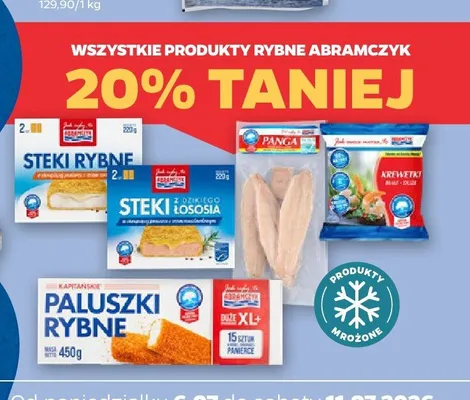 Paluszki rybne Abramczyk promocja w Netto