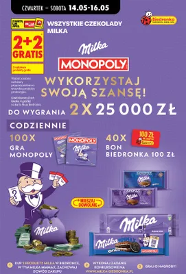 Czekolada Milka MMMAX Oreo promocja w Biedronka