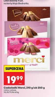 Czekoladki Fine & Intense 210g promocja w Biedronka