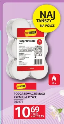 Podgrzewacze Maxi Premium 12-pak promocja w Selgros