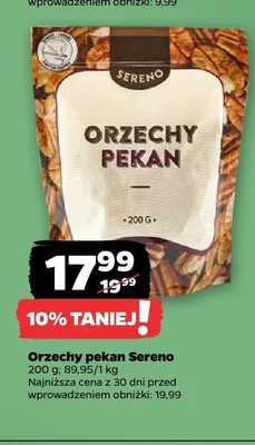 Orzechy pekan Sereno promocja w Netto