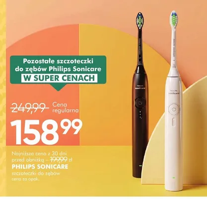Szczoteczka do zębów Philips Sonicare promocja w Super-Pharm