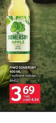 Piwo Somersby Apple promocja w Selgros