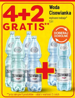 Woda Cisowianka Gazowana promocja w POLOmarket
