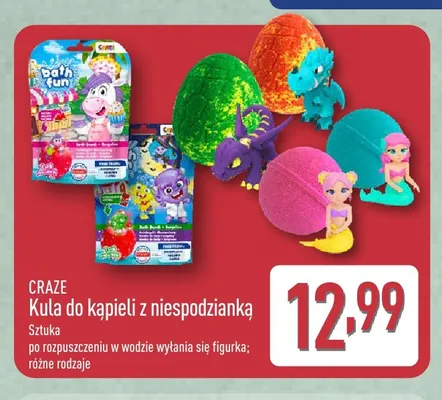 Kula do kąpieli z niespodzianką Craze promocja w Aldi