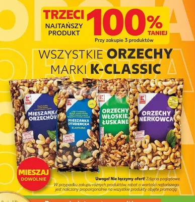 Mieszanka studencka klasyczna K-Classic promocja w Kaufland