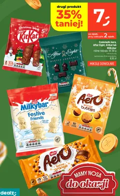 Czekoladki Milkybar Festive Friends promocja w Dealz