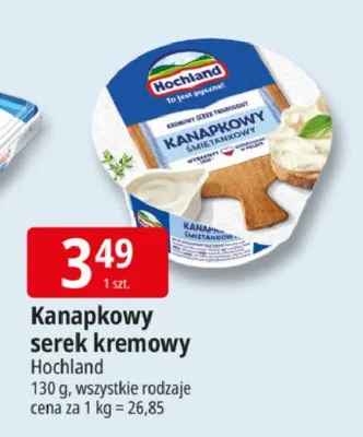 Kanapkowy serek kremowy promocja w Leclerc