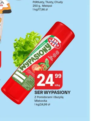 Ser Wypasiony z Pomidorami i Bazylią promocja w Chorten