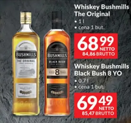 Whiskey Bushmills Black Bush 8 YO promocja w Makro