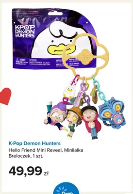 Minilalka breloczek Netflix K-Pop Demon Hunters Hello Friend Mini Reveal promocja w Smyk