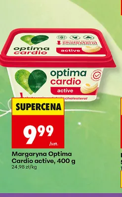 Margaryna Optima Cardio active promocja w Biedronka