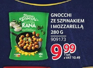 Gnocchi ze szpinakiem i mozzarellą RANA promocja w Selgros