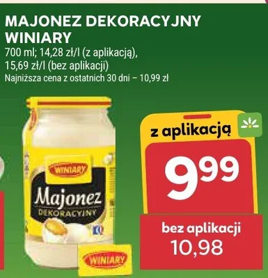 Majonez dekoracyjny promocja w Stokrotka