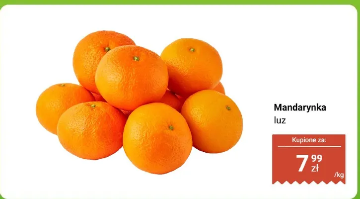 Mandarynka luz promocja w Dino