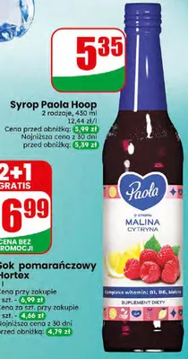 Syrop Paola Hoop różne rodzaje promocja w Dino