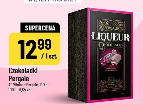 Czekoladki Pergale promocja w POLOmarket