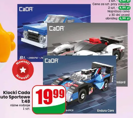 Klocki CaDA auto sportowe 1:48 promocja w Dino