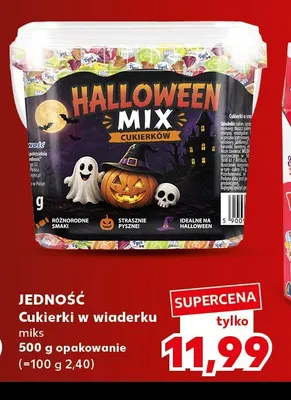 Cukierki w wiaderku miks Jedność promocja w Kaufland