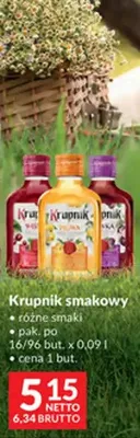 Krupnik smakowy różne smaki promocja w Makro