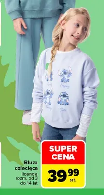 Bluza dziecięca licencja TEX promocja w Carrefour