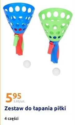 Zestaw do łapania piłki promocja w Action