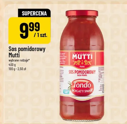 Sos pomidorowy promocja w POLOmarket