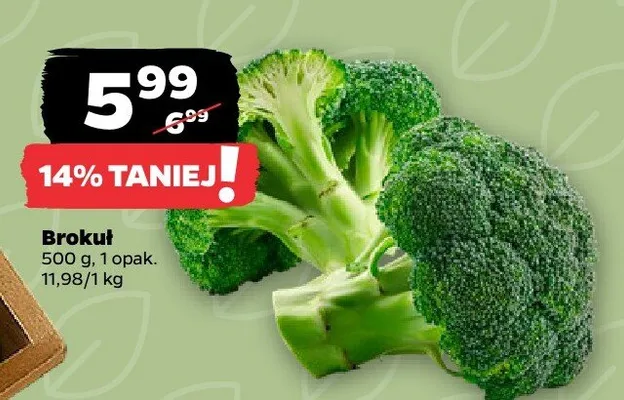 Brokuł 500 g Netto promocja w Netto