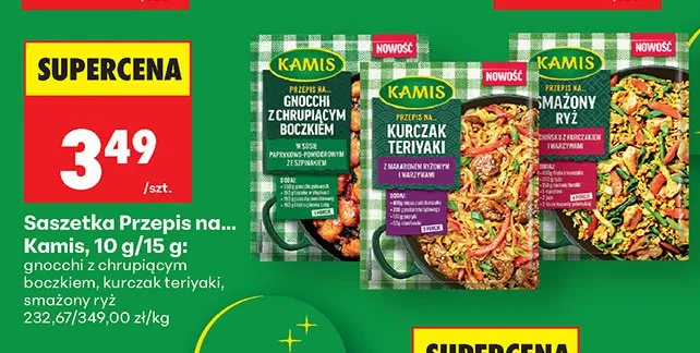 Mieszanka przypraw Przepis na... Kamis smażony ryż promocja w Biedronka