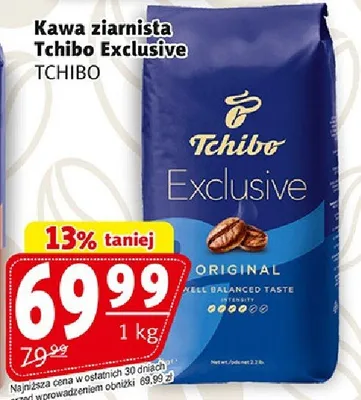 Kawa ziarnista Tchibo Exclusive original promocja w Prim Market
