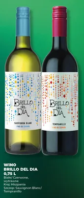 Wino Brillo del Dia Tempranillo 0,75 L promocja w Duży Ben