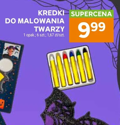 Kredki do malowania twarzy promocja w Stokrotka
