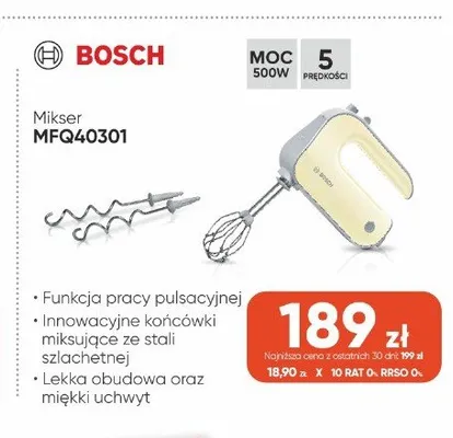 Mikser Bosch MFQ40301 promocja w Max Elektro