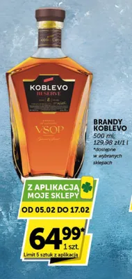Brandy Koblevo promocja w Euro Sklep