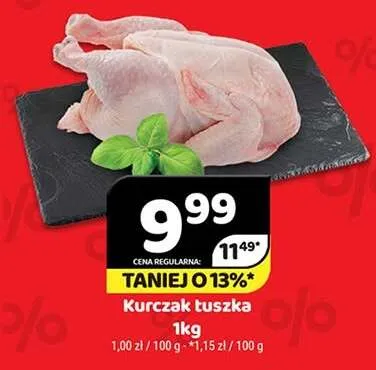 Kurczak tuszka promocja w Delfin