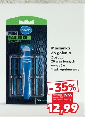 Maszynka do golenia Bevola Men Rasierer promocja w Kaufland
