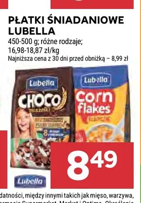 Płatki śniadaniowe Lubella promocja w Stokrotka