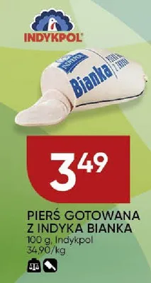 Pierś gotowana z indyka Bianka Indykpol promocja w Chata Polska