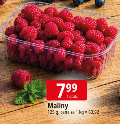 Maliny promocja w Leclerc