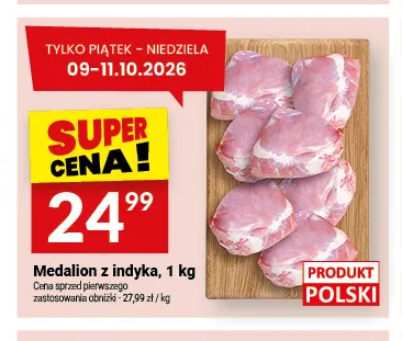 Medalion z indyka promocja w Twój Market