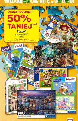 Puzzle wybrane rodzaje promocja w POLOmarket