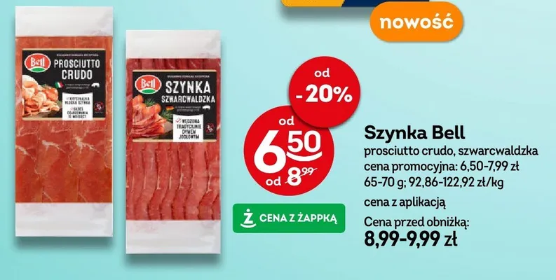 Prosciutto crudo promocja w Żabka