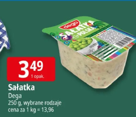 Sałatka promocja w Leclerc