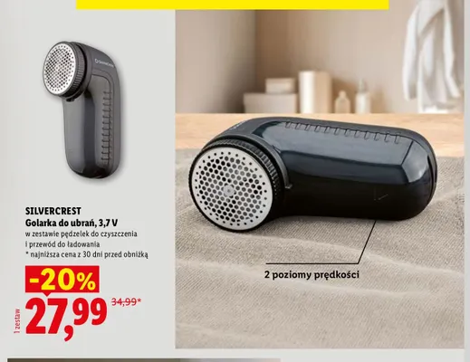 Golarka do ubrań Silvercrest promocja w Lidl