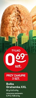 Bułka Grahamka XXL promocja w Żabka
